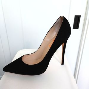 Black Velvet Stilettos